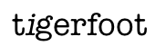 tigerfoot logo